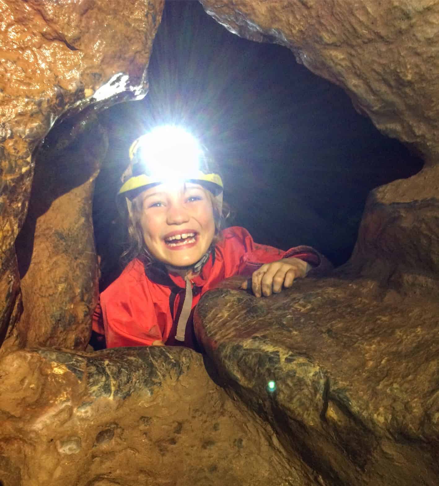 caving in devon