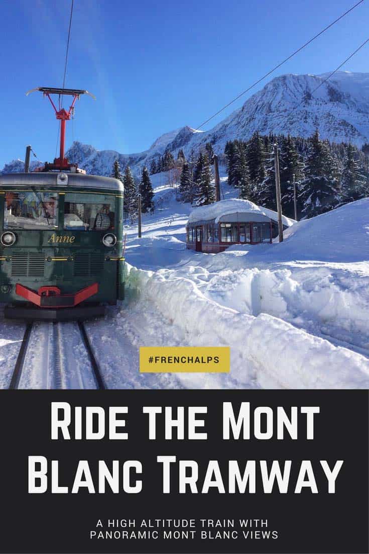 Ride the Mont Blanc Tramway Chamonix for non skiers