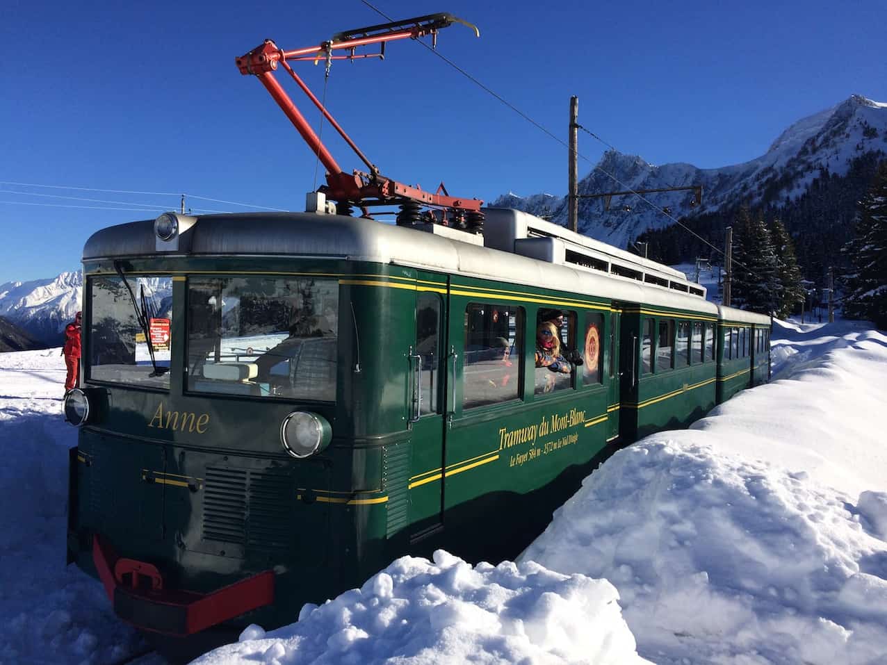 Mont Blanc Tramway Chamonix winter activities