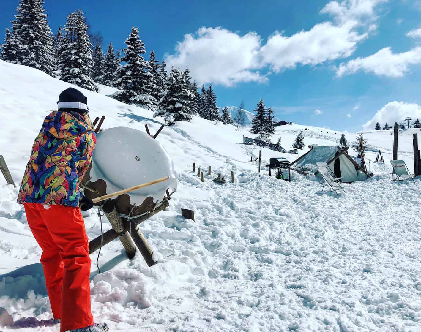 ski camp les houches drums