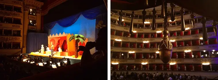 Inside La Scala Opera House