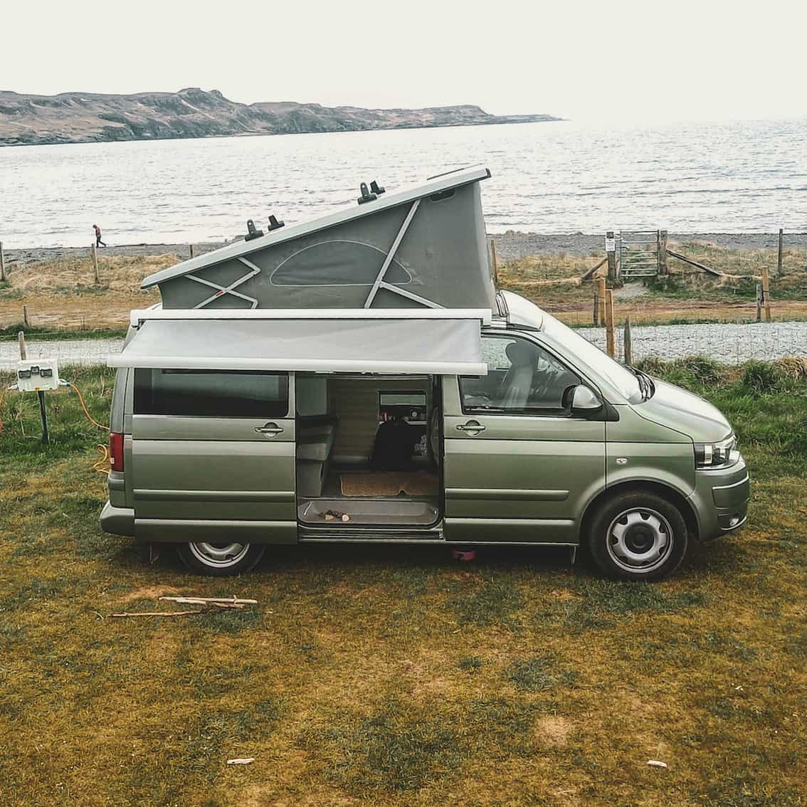 vw campervan hire Inverness