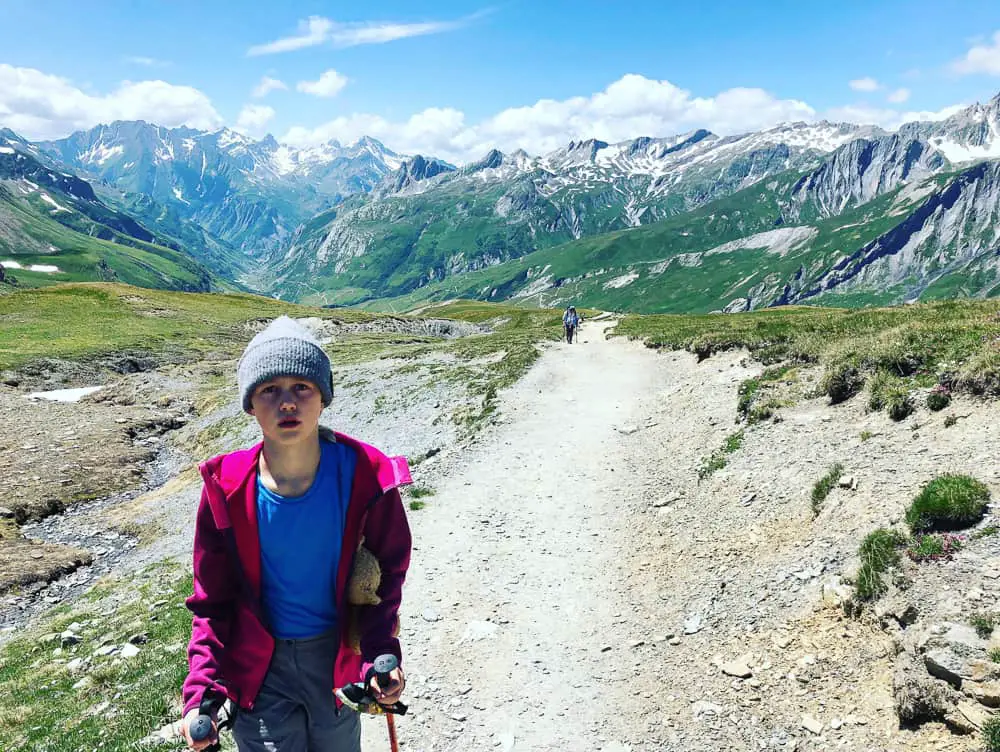 Hiking the tour du Mont Blanc with kids