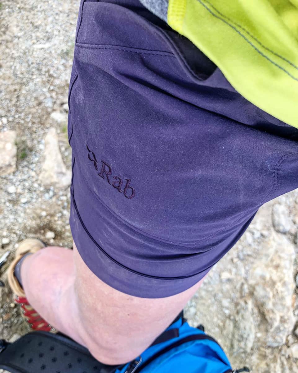 Rab deals helix shorts