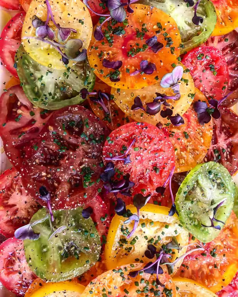 healthy food on yoga retreat