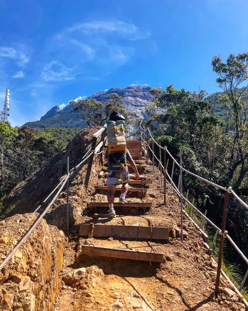 tips to climb mount kinabalu borneo