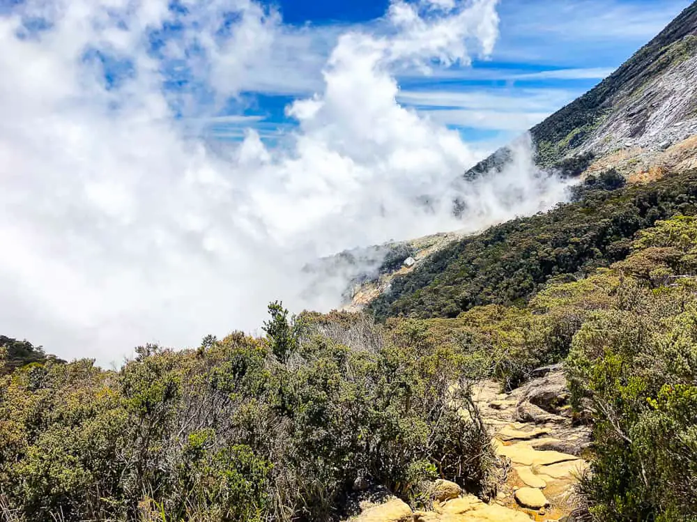 mount kinabalu weather