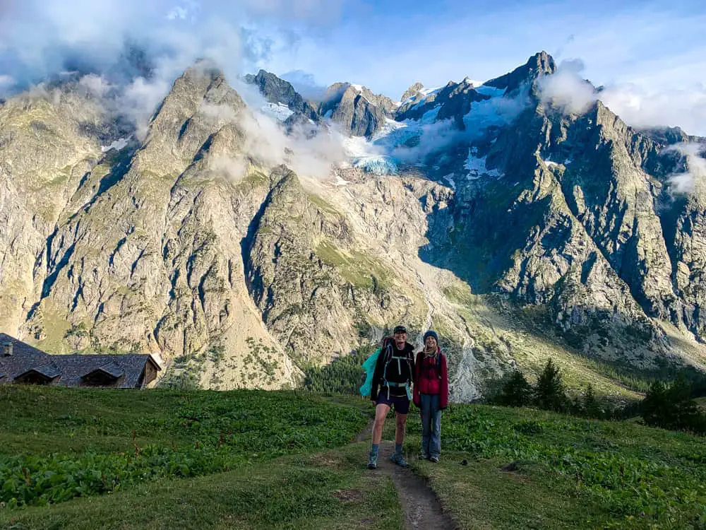 Tour du Mont Blanc Stage 6 Refuge Bonatti - Ferret/La Fouly