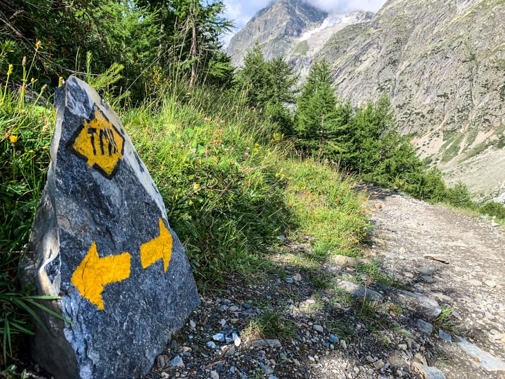 trek around Mont Blanc