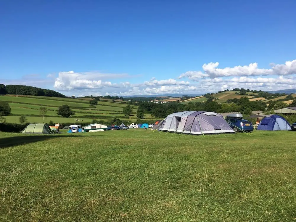 best campsites in devon