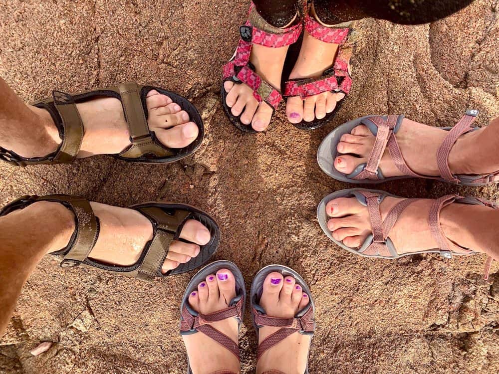outdoor sandals
